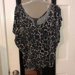 Cheetah print top